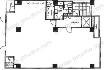 日本橋イヅミビル／茅場町ビルの間取図