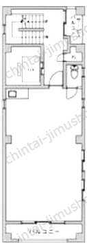 豊年屋ビルの間取図