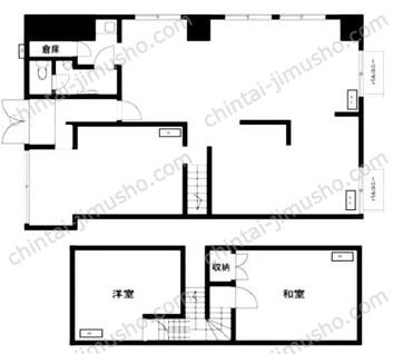ソレイユ桜台（三田桜台第三コーポ）1階の間取図