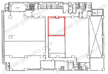 日本教育会館5階の間取図