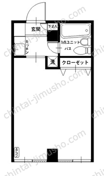 メゾンHAYASHI3階の間取図