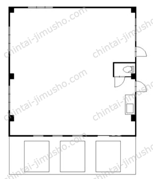 Partenza1階の間取図