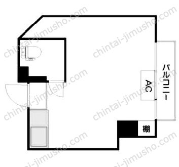 八大ビルの間取図