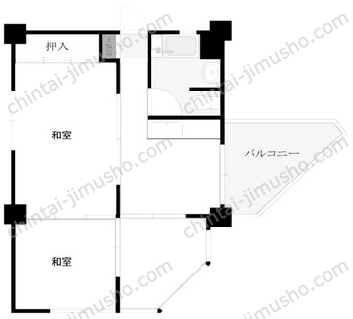 カーサ青葉台の間取図