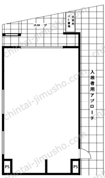 J’s コート落合1階の間取図