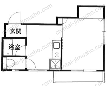 日本橋太閤ビルの間取図