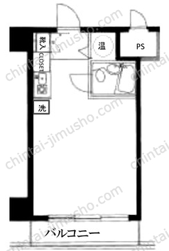 秀和日本橋箱崎レジデンス5階の間取図