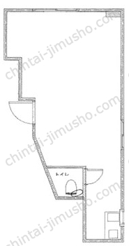 マンション目黒苑1Fの間取図