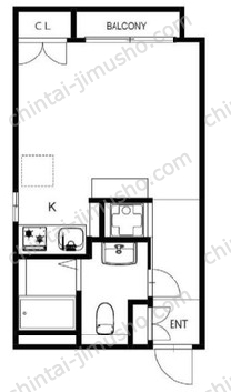 レガシア南麻布の間取図