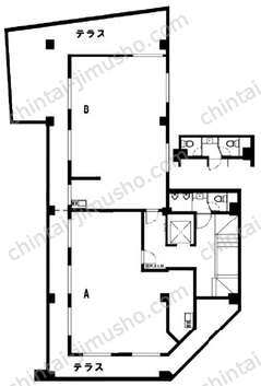 CROSS三田9階の間取図
