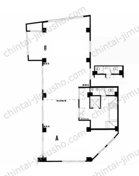 CROSS三田3階の間取図