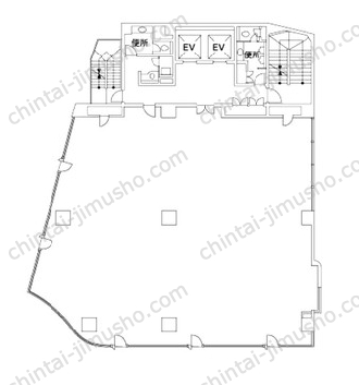 高田馬場216ビルの間取図