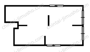 スマートVILLA千鳥1階の間取図