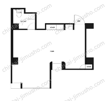 ビラ・モデルナの間取図