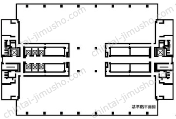 日本橋三井タワーの間取図