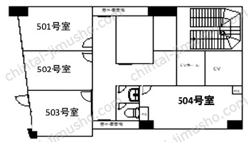 安藤ビルの間取図