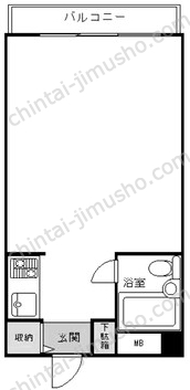 飯田橋ハイタウンの間取図