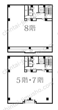 オンダビルの間取図