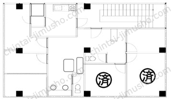 友井ビルの間取図