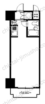 藤和伊勢佐木町ハイタウン3階の間取図