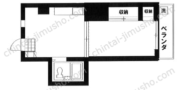 古谷マンションの間取図