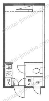 両国ダイカンプラザの間取図