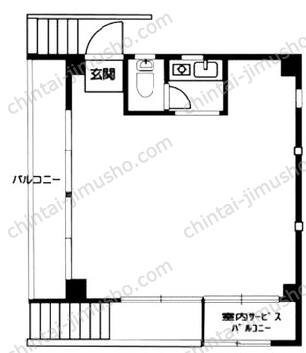 第2京美ビルの間取図