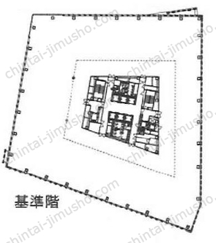 二番町センタービルの間取図