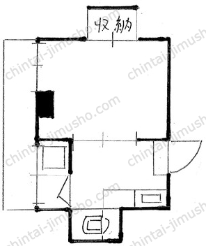 第一富士川ビル4階の間取図