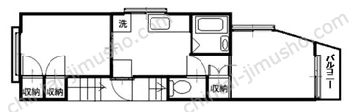 大野ビルの間取図