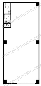 Santa Fe（サンタフェ）1階の間取図