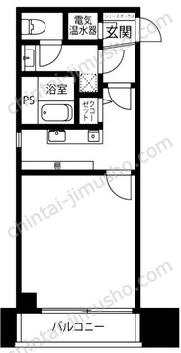 メイゾン麹町5階の間取図