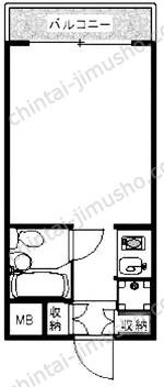 東陽ビルディングの間取図