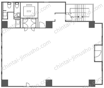 山手ビル3号館4階の間取図