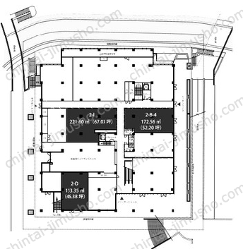 EKINIWA KITAYAMATA2階の間取図