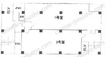 キャビックビルの間取図