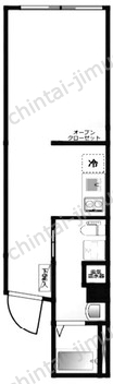 ステラ外神田5階の間取図