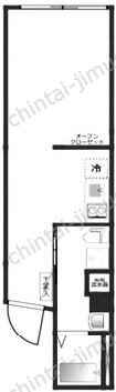 ステラ外神田4階の間取図