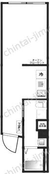 ステラ外神田3階の間取図