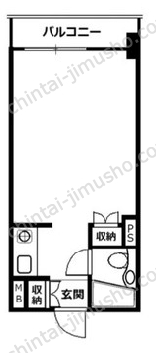 スクエア長者町の間取図