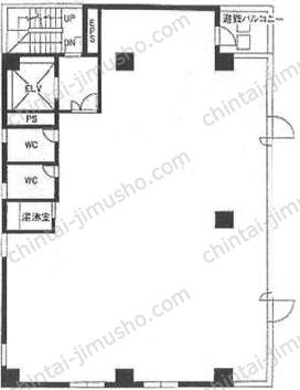 第2伊三美ビル5階の間取図