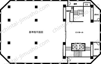新橋駅前ビル2号館の間取図