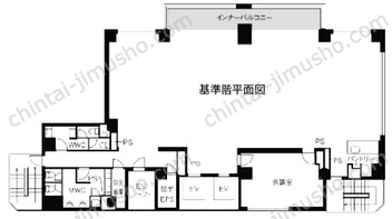 CIRCLES神保町Ⅱ10階の間取図