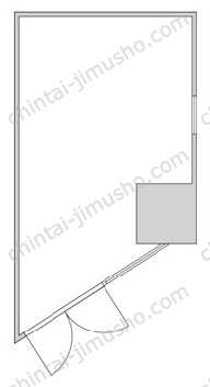 MYRIA RESIDENCE Shinjuku GyoenⅡ1階の間取図