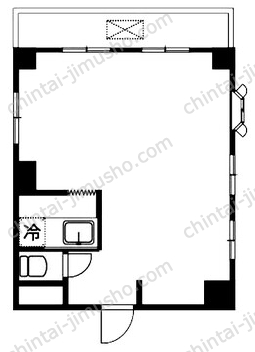 ヒルサイドスクエア1Fの間取図