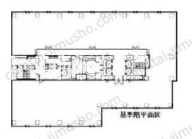 日本生命千葉駅前ビルの間取図