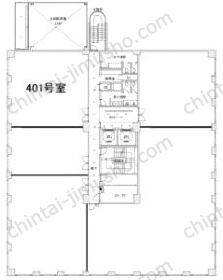 千葉ウエストビルの間取図