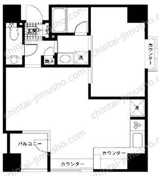 M･P･S関内の間取図