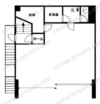 五香HALビル2Fの間取図