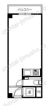 ステュディオ虎ノ門の間取図